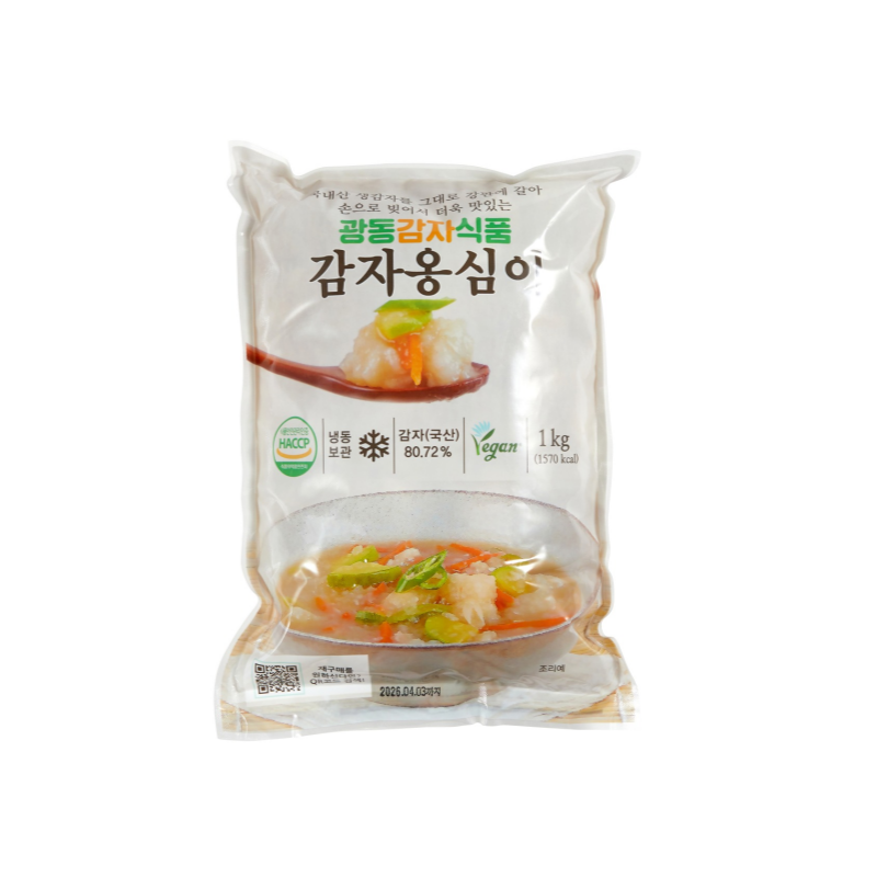 강원도 감자옹심이 1kg 무료배송